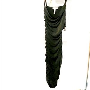 Leith black mini cocktail dress